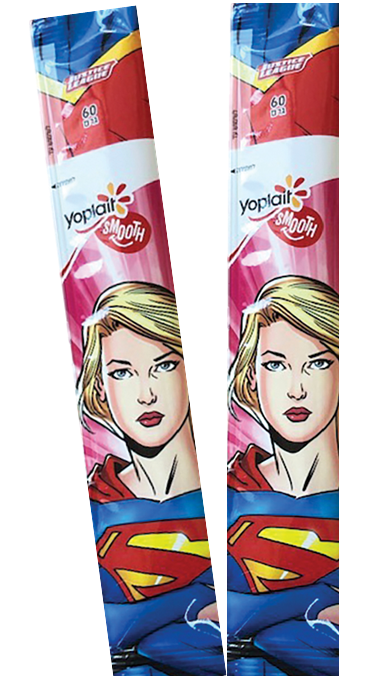 Yoplait Tnuva stick Film decontamination, Innovation: Pulsed light decontamination for flexible packaging