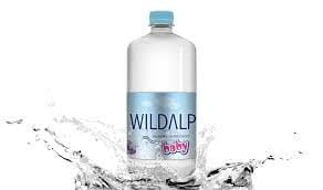 Wildalp bottle , Pulsed Light Sterilization on the German Market
