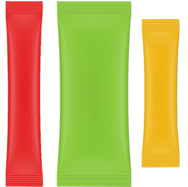 Sticks pack couleurs Film decontamination, Innovation: Pulsed light decontamination for flexible packaging