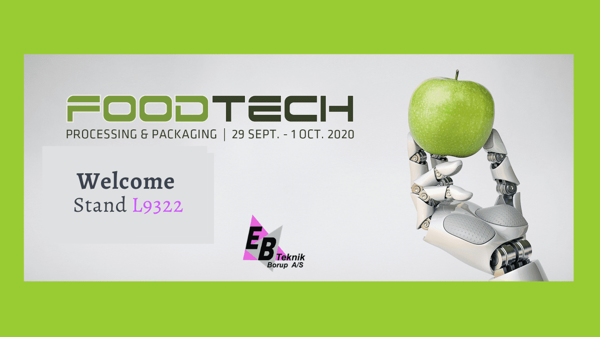 , FoodTech, 29-30 September, Bo and Benjamin welcome you stand L9322!