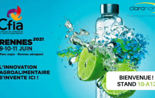 , Claranor au CFIA, du 9 au 11 juin 2021 à Rennes