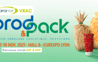 , Claranor vrac au salon Prod&#038;Pack de Lyon, du 16 au 18 novembre 2021