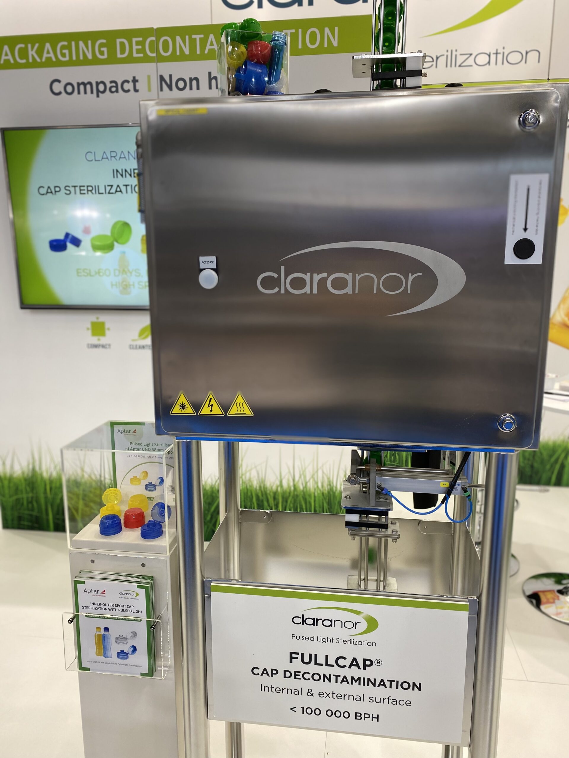 Fullcap Anuga Brau Beviale 2023, Brau Beviale 2023: Pulsed light sterilization for beverages cap, preform and alu can!