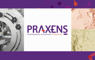 Claranor et Praxens collaborent pour innover avec la lumière pulsée ou les UV, Lumière Pulsée ou UV pour le traitement des poudres, Claranor et Praxens collaborent !