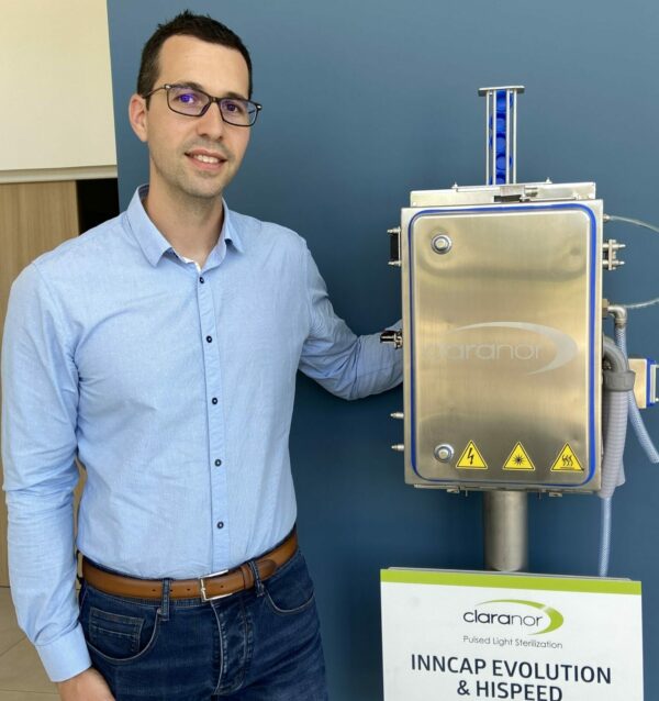 Engineering Department expertise in Pulsed Light decontamination, Spotlight on Fabien GUY and our Engineering Department expertise in Pulsed Light decontamination