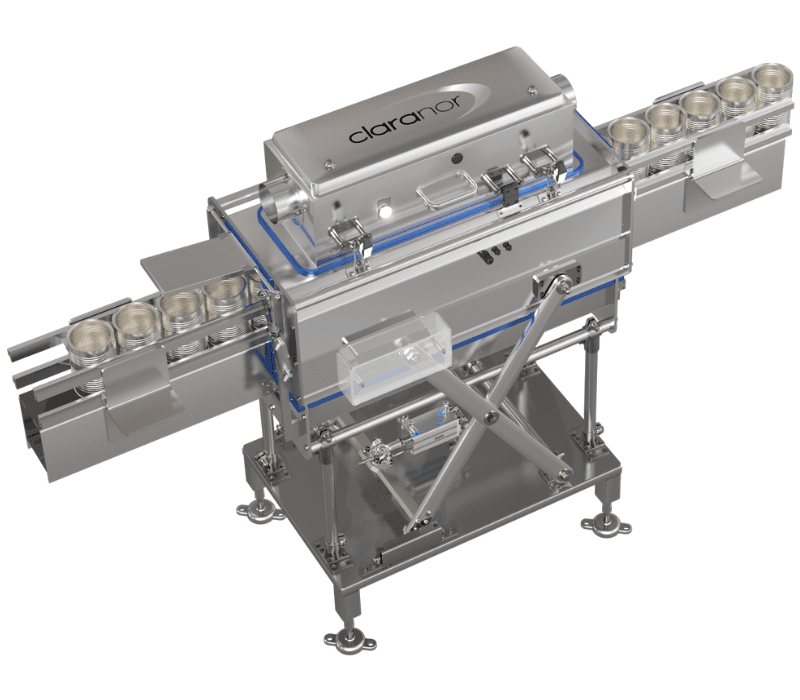 LP can Stérilisation Claranor pour emballages de lait infantile en poudre, Stérilisation Claranor pour emballages de lait infantile