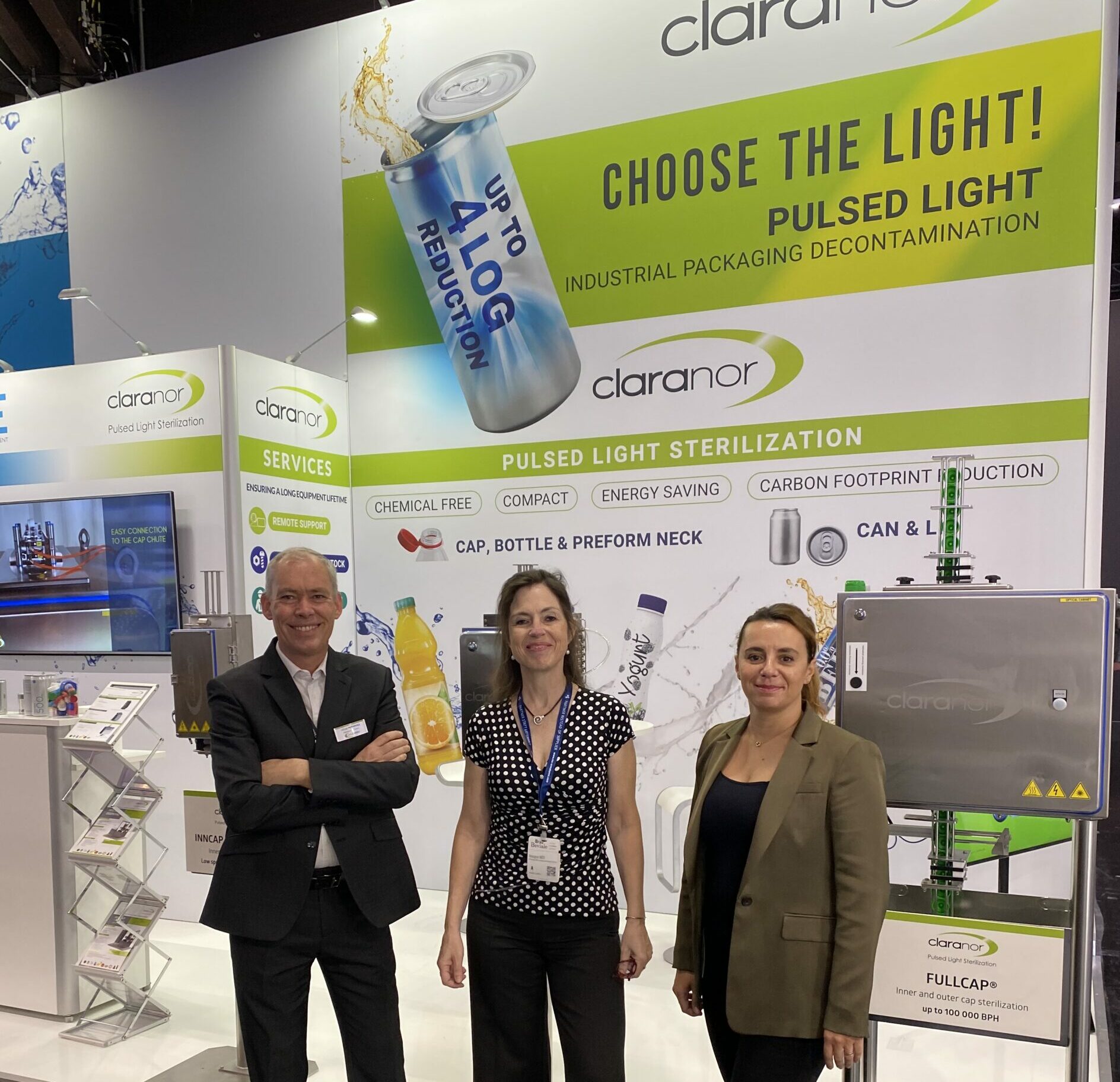 Claranor Pulsed light Sterilization at Brau Beviale 2023