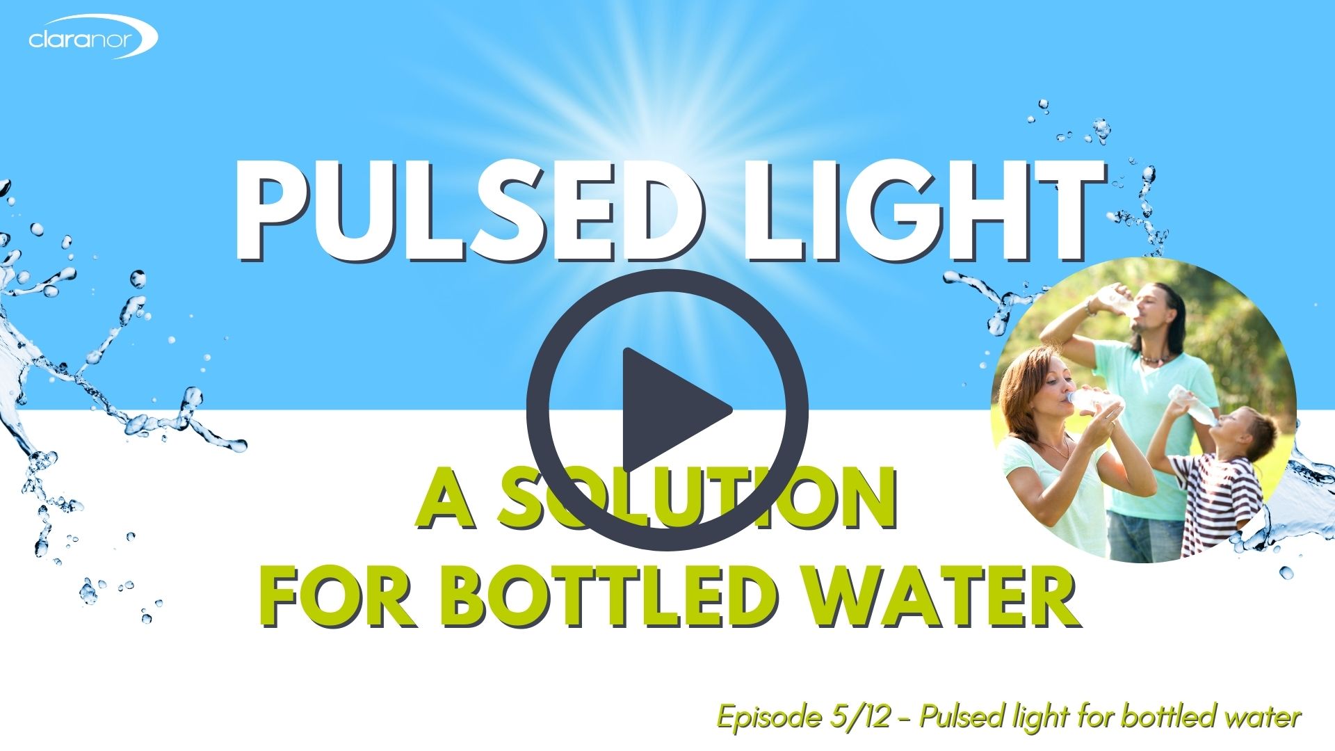 Pulsed Light decontamination for sweetened condensed milk, Pulsed Light decontamination for bottled water