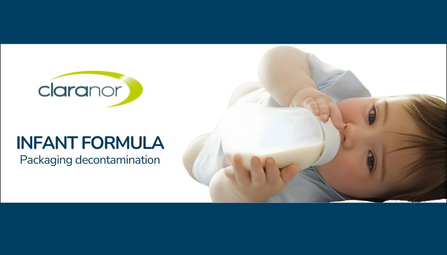 Décontamination par UV-C des emballages de lait infantile, Décontamination par UV-C des emballages de lait infantile